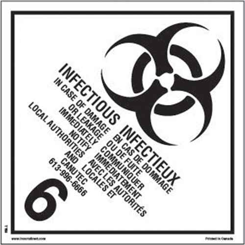 TDG Shipping Labels (SAG874)
