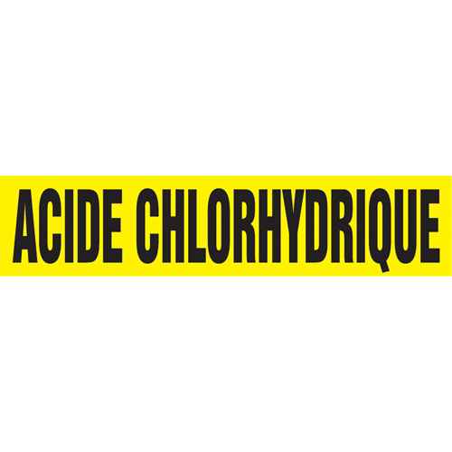 [SAH018] Marqueur de tuyau "Acid Chlorhydrique" (SAH018)