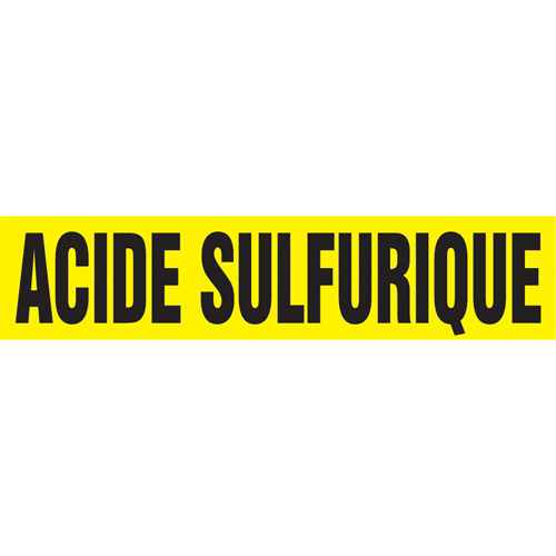 [SAH022] Marqueur de tuyau "Acid Sulfurique" (SAH022)