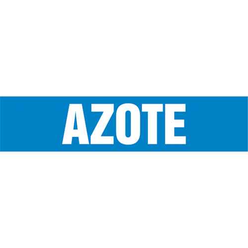 [SAH122] Marqueur de tuyau "Azote" (SAH122)