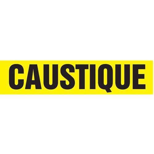 [SAH142] Marqueur de tuyau "Caustique" (SAH142)