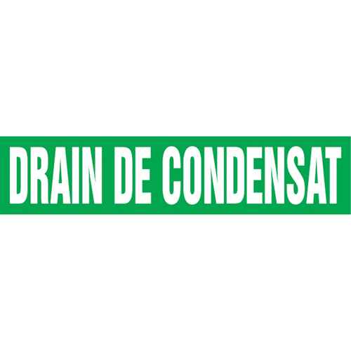 [SAH181] Marqueur de tuyau "Drain de Condensat" (SAH181)