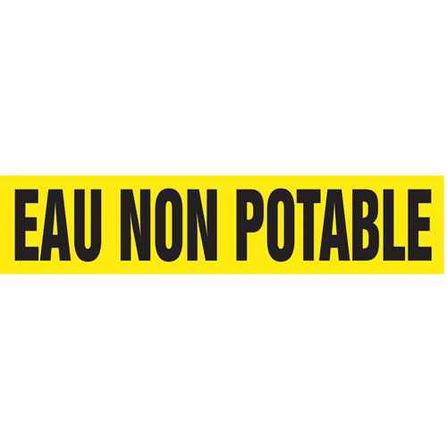 [SAH241] "Eau Non Potable" Pipe Marker (SAH241)