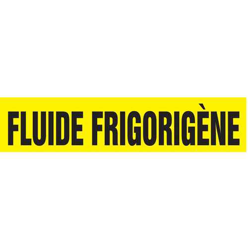 [SAH290] "Fluide Frigorigène" Pipe Marker (SAH290)