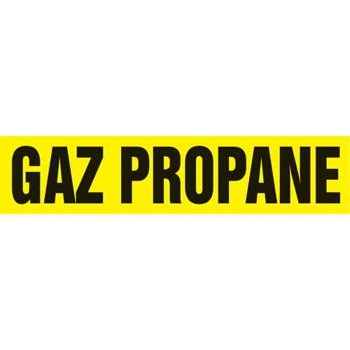[SAH308] Marqueur de tuyau "Gaz Propane" (SAH308)