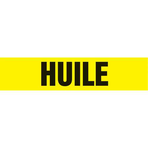 [SAH320] Marqueur de tuyau "Huile" (SAH320)