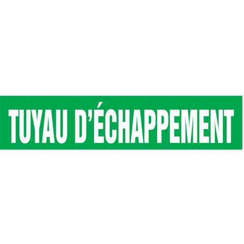 [SAH424] Marqueur de tuyau "Tuyau d'Échappement" (SAH424)