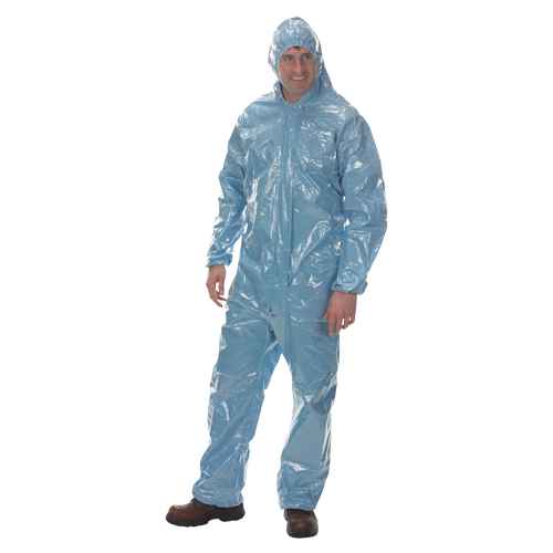 [SAH879] 0.5 Mil CRFR Hooded Coveralls (SAH879)