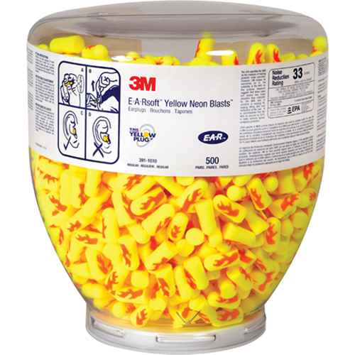 [SAI104] Bouchons d'oreilles E-A-RSoft(MC) Yellow Neon(MC) (SAI104)