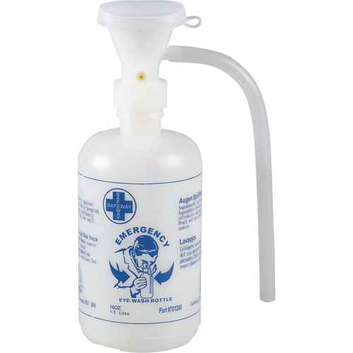 [SAK734] Accessoires pour poste de douche oculaire - Gouttes ophtalmiques, bouteille vide (SAK734)