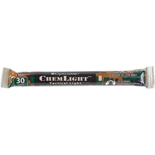 Bâtons de sécurité luminescents Cyalume(MD) 6" (SAK748)
