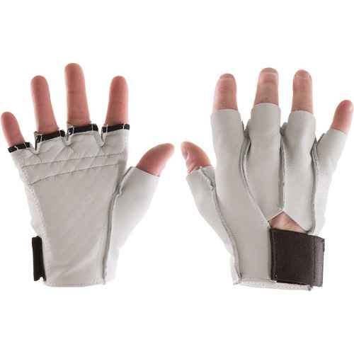 [SAL438] Gants antichocs avec paume à coussinet gaufré - Gauche (SAL438)