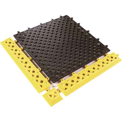 [SAM068] TAPIS MODULAIRE LOK-TYLE 12"X12" JAUNE NOIR (SAM068)