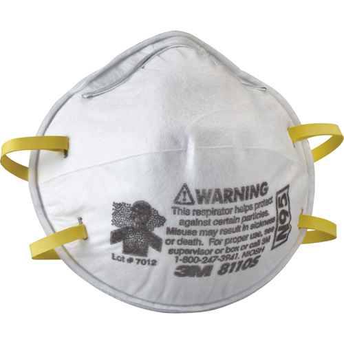 [SAM402] Respirateurs contre les particules 8110S (SAM402)