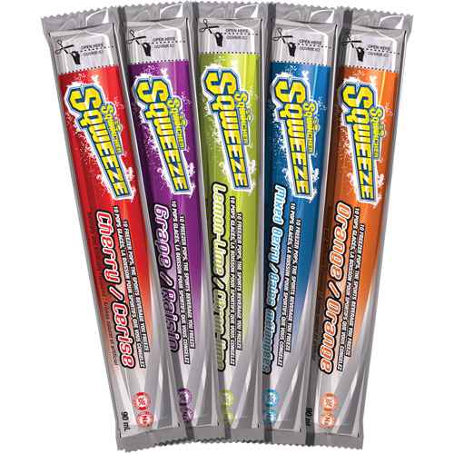 [SAM804] Bâtonnets à glacer Sqweeze Sqwincher(MD) (SAM804)