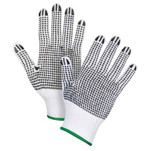 Double-Sided Dotted String Knit Gloves (SAN494)