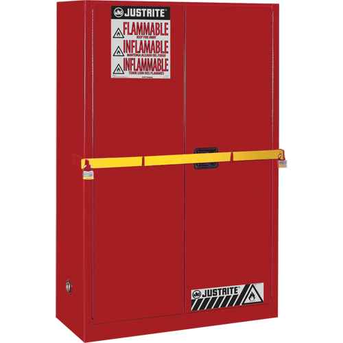 [SAN580] High Security Flammables Safety Cabinet with Steel Bar (SAN580)