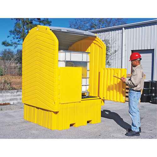 [SAP079] Ultra-IBC Hard Top®Spill Pallet With Drain (SAP079)