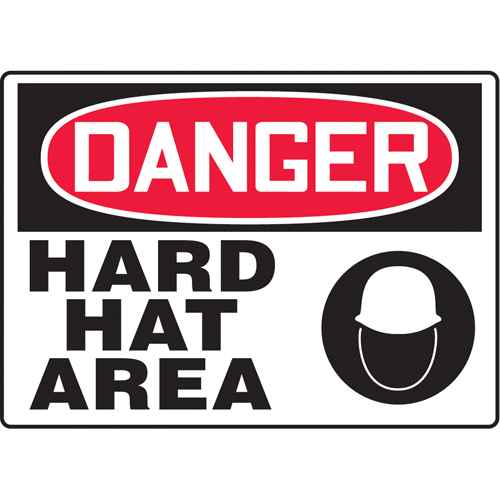 [SAP726] Enseigne « Hard Hat Area » (SAP726)