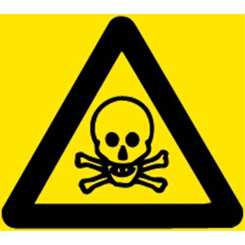 [SAP903] Étiquettes avec pictogramme Right to Know Poison (SAP903)
