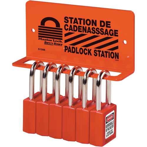 Padlock Rack Station- Unfilled (SAP985)