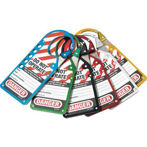 Labeled Snap-on Hasps (SAQ003)