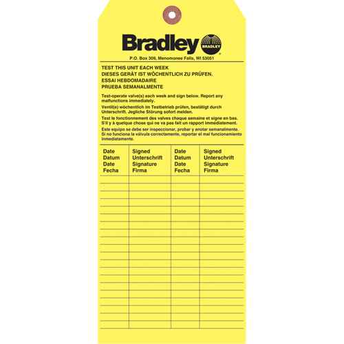 Inspection Tag (SAQ292)