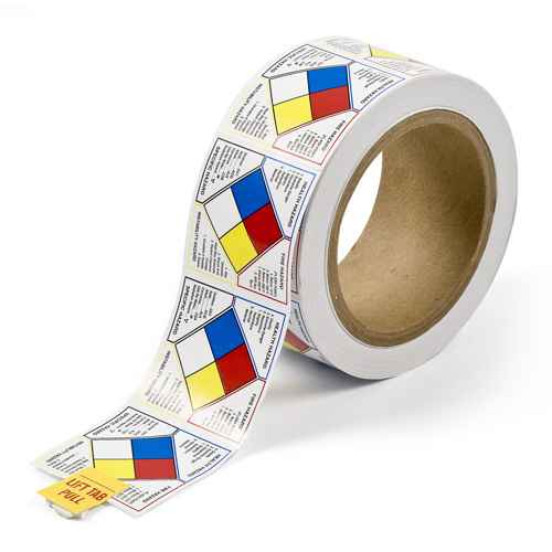 [SAQ537] Write-On Hazard Identification Labels (SAQ537)