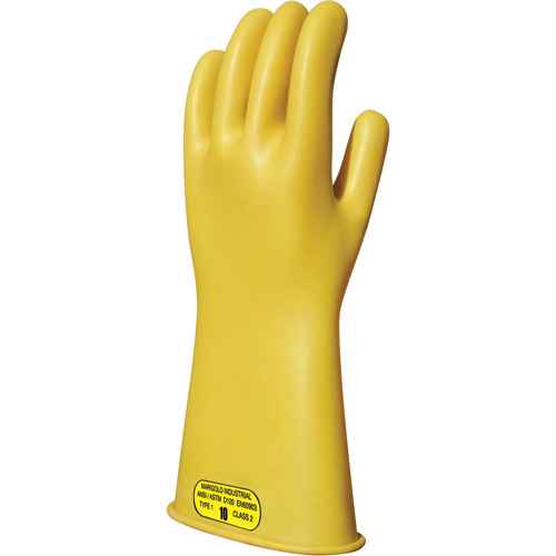 [SAR278] Gants isolants en caoutchouc naturel jaune (SAR278)