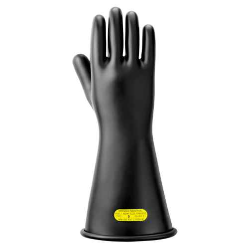 [SAR292] Gants isolants en caoutchouc naturel noir (SAR292)