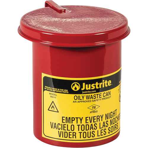 [SAS238] Mini bidons pour déchets huileux pour dessus d'établi (SAS238)