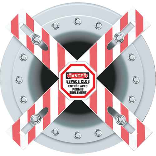 Danger Man-Way Cross™ Barrier (SAS577)