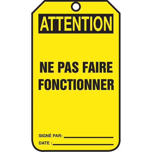 [SAU866] Étiquettes de verrouillage (SAU866)