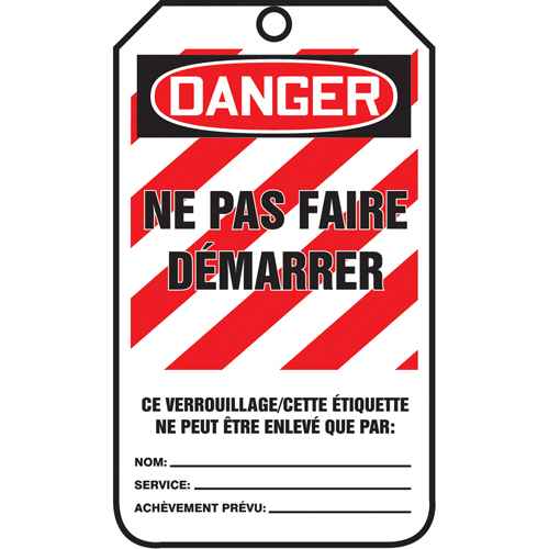 [SAU875] Étiquettes de verrouillage (SAU875)