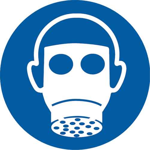 [SAX264] Vapour Respirator Pictogram Labels (SAX264)
