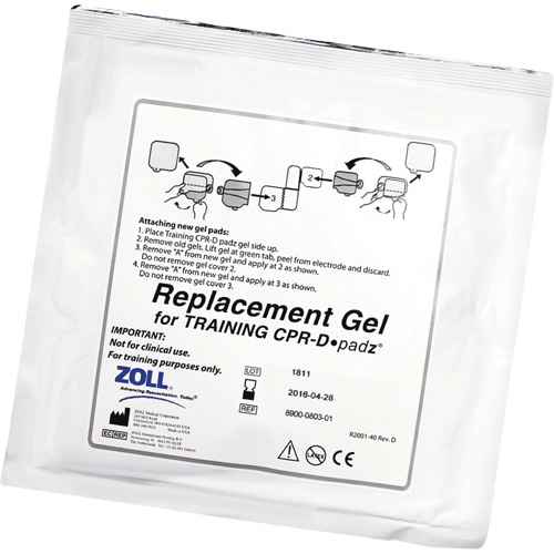 [SAX744] Training CPR-D-Padz® Replacement Adhesive Gels (SAX744)