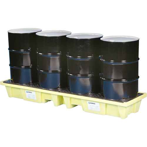 [SB762] Palettes Poly-Spillpallet(MC) 3000 à profil bas sans drain (SB762)