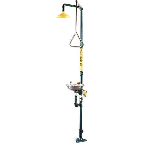 Combinaison de douche & douche oculaire/faciale aérée Safe-T-Zone(MD) (SD546)
