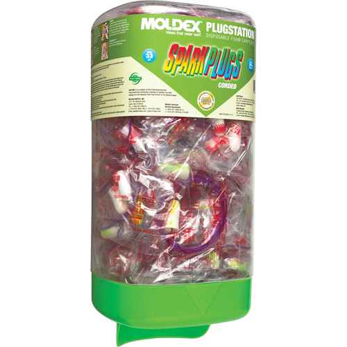 [SDL453] Distributeur PlugStation(MD) avec bouchons d'oreille SparkPlugs(MD) à cordon (SDL453)