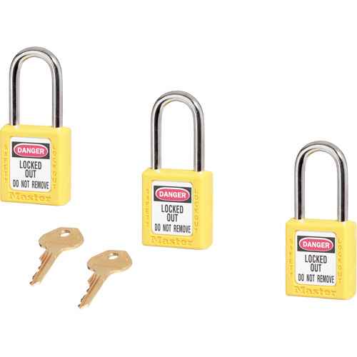 [SDM767] 410 Series Zenex™ Padlocks - Set of Three (SDM767)