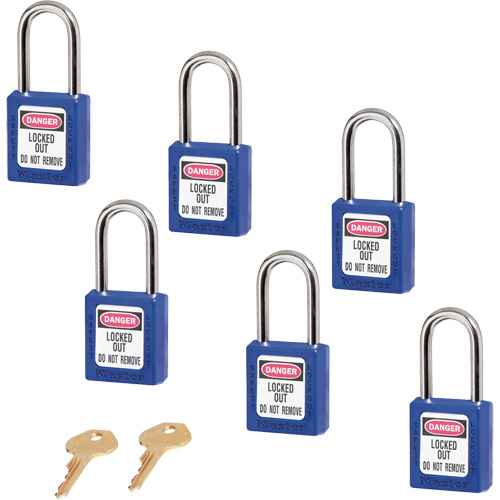[SDM769] 410 Series Zenex™ Padlocks - Set of Six (SDM769)