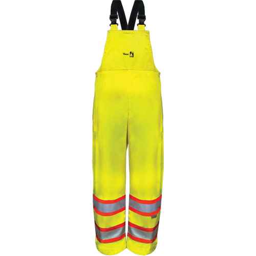 [SDP078] Pantalons à bavette de sécurité imperméables ignifuges haute visibilité en polyuréthane (SDP078)