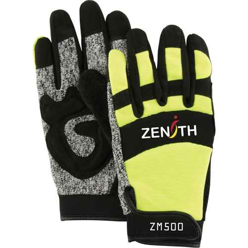 [SDP434] ZM500 High-Visibility Cut-Resistant Mechanic's Gloves (SDP434)