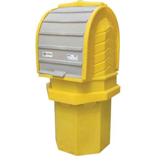 [SDS768] Unité de confinement de déversement à 1 baril et à couvercle rigide Ultra-Hard Top P1 Plus(MD) avec drain (SDS768)