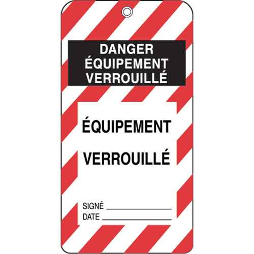 Étiquettes de verrouillage (SE339)