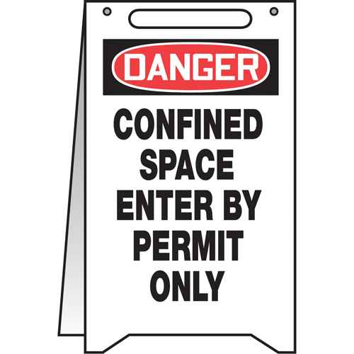 [SEA513] "Confined Space" Fold-Ups™ Floor Sign (SEA513)