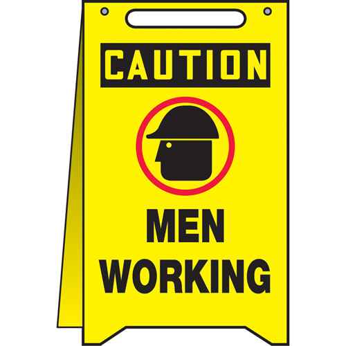 [SEA515] "Men Working" Fold-Ups™ Floor Sign (SEA515)