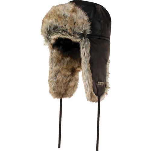[SEC042] Quilted Synthetic Fur-Lined Hat (SEC042)