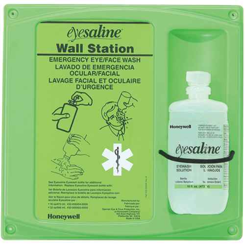 [SEC472] Support mural pour solution saline de douche oculaire (SEC472)