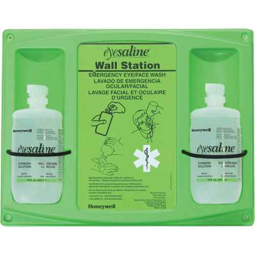 [SEC473] Support mural pour solution saline de douche oculaire (SEC473)